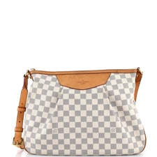 Louis Vuitton Siracusa Handbag Damier MM