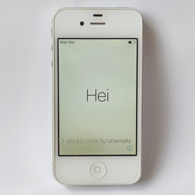 Smartphone iPhone 4S, A1387 EMC 2430, FOR PARTS ONLY!!!, Read the description!