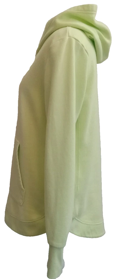 Tek Gear Ultrasoft Fleece Hoodie Womens M Lime Envy Green Activewear Vibrant - Image 3 of 4