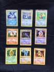 Pokemon Cards: Shadowless Base Set 58 Card Non-Holo Lot