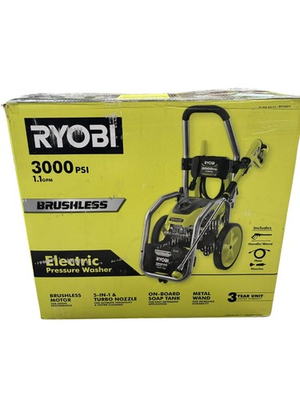 #ad Ryobi 3000 PSI 1.1 GPM Electric Pressure Washer RY143011 $293.99