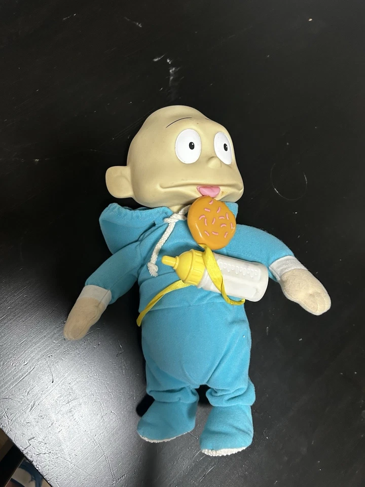 Muñeca parlante Nickelodeon Rugrats Bounce & Babble Dil Pickles 2000 vintage Foto 3 de 4