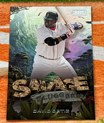 2025 Topps Stadium Club # SS-12 David Ortiz Savage Sluggers Boston
