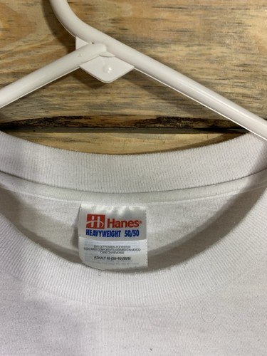 VTG 90s Hanes Florida Alligator T Shirt Sz M White Tourist Souvenir Graphic Tee - Picture 3 of 13