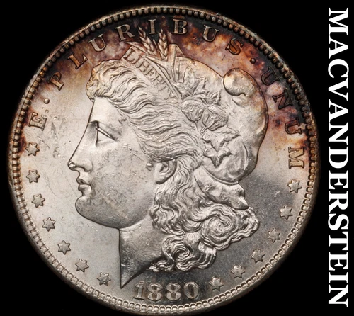 1880-S Morgan Dollar- Choice Gem Brilliant Uncirculated+++ Luster #i8861