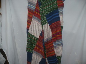 Guatemalan Patchwork Wrap Skirt Long One Size