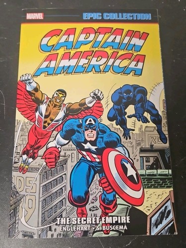Captain America Epic Collection: The Secret Empire - 9781302948733 Slight Damage