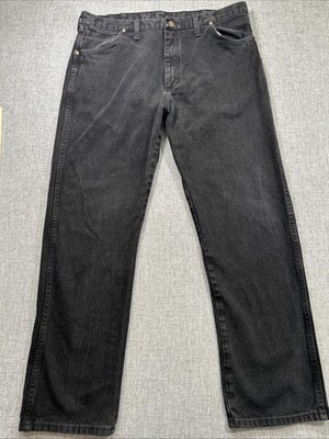 Vintage Wrangler 13MWZ Black Denim Cowboy Rodeo Men
