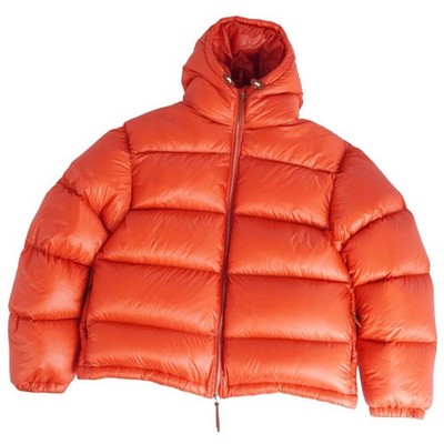 Jil Sander SANDER+ Jacket 2023 Down Nylon Outerwear Mens L Orange Used MOLO-0