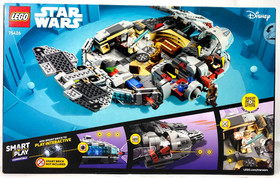LEGO 75426 Star Wars: Millennium Falcon 885pcs Building Toy with Smart Play Comp