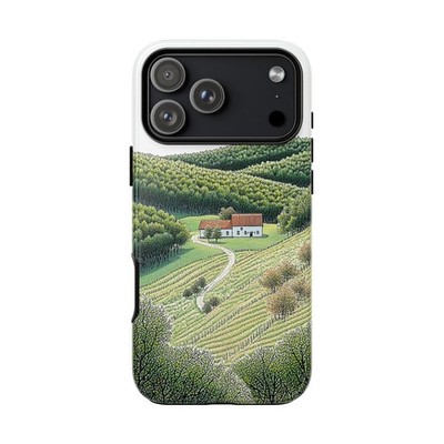 Phone Ink - iPhone | Galaxy | Pixel Case - Vintage Wine Hill Art