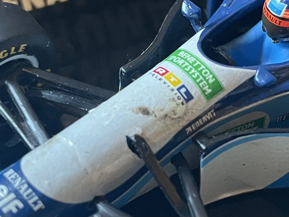 Michael Schumacher Collection Benetton Renault Showcar 1995 1/43 Minichamps - Image 2 of 4