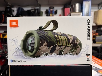 JBL Charge 6 Portable Bluetooth Speaker Camo Waterproof IP68 New