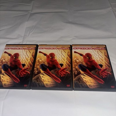 3 Spiderman Movie Dvds