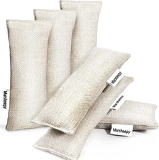 6 Pack Charcoal Shoe Deodorizer Bags, Shoe Smell Remover and Odor Eliminator