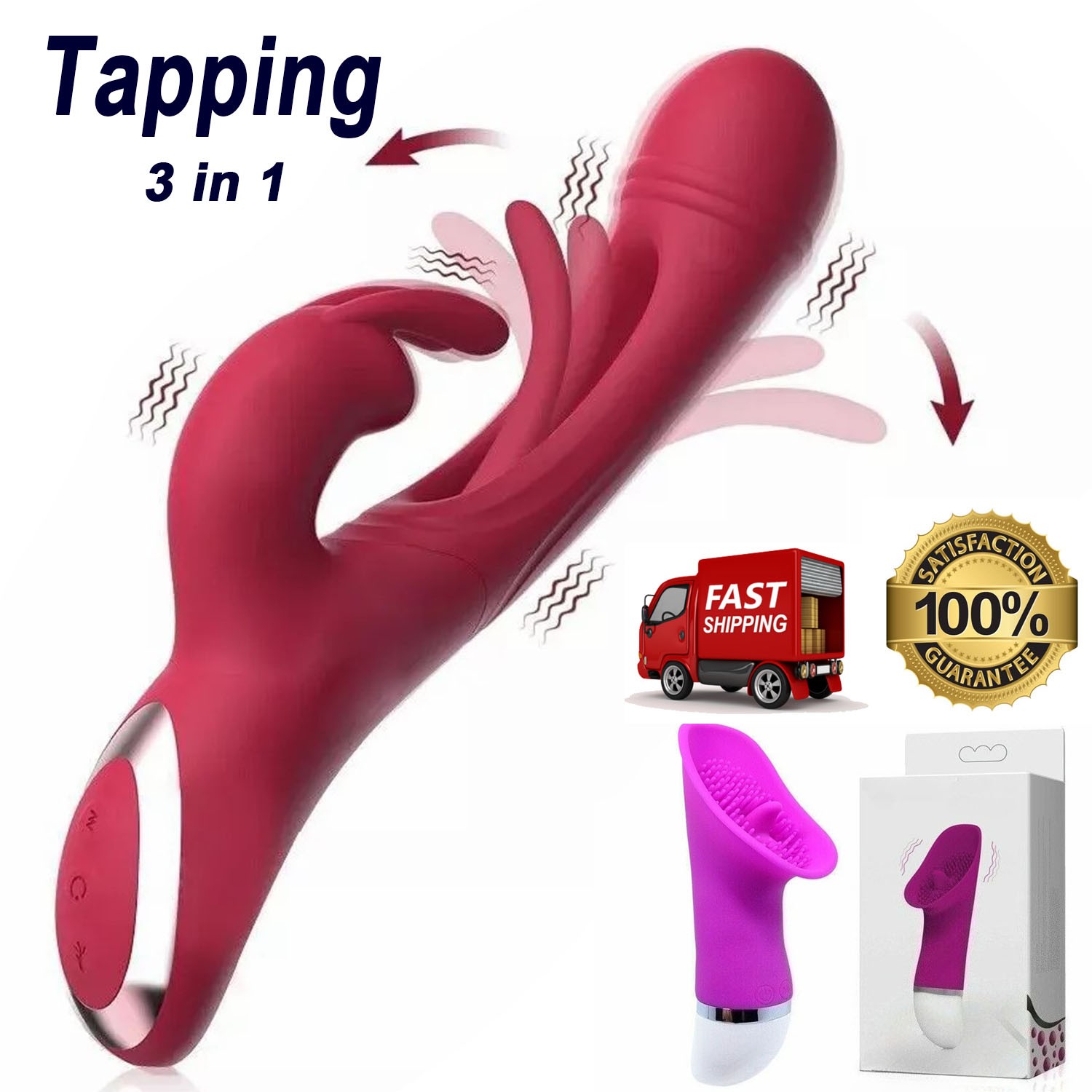 Sensual Rabbit Vibrator Massager for Women Anniversary Birthday Gift