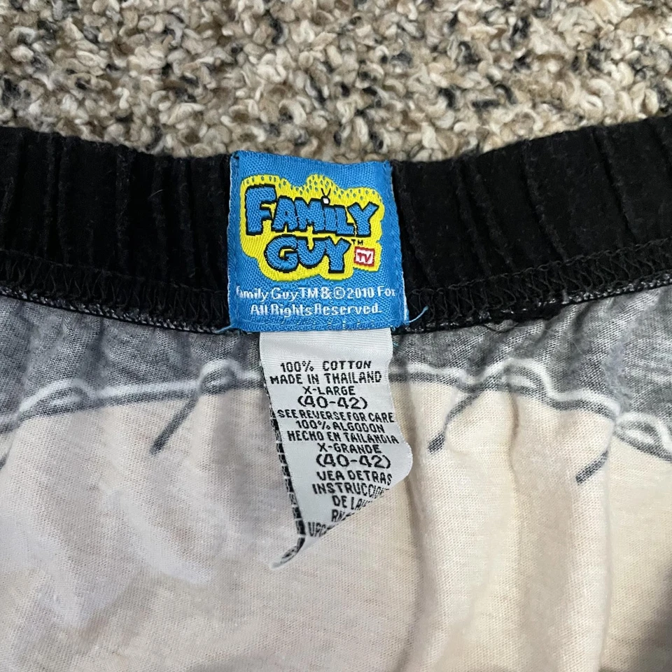 Calzoncillos boxer de colección Family Guy Stewie Griffin "I'M A BAD BOY" azules y negros talla XL  Foto 3 de 3