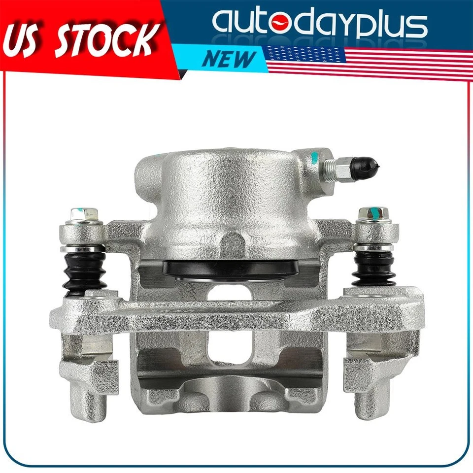 Pair Front Brake Calipers w/ Bracket For 1989-1992 Chevrolet Tracker L4 1.6L USA - Image 3 of 4