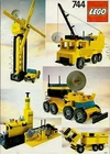 Lego 744 Motorized UNIVERSAL BUILDING SET Complete w/Instructions