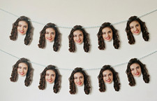 Custom Face Anniversary Birthday Engagement Photo Backdrop Banner