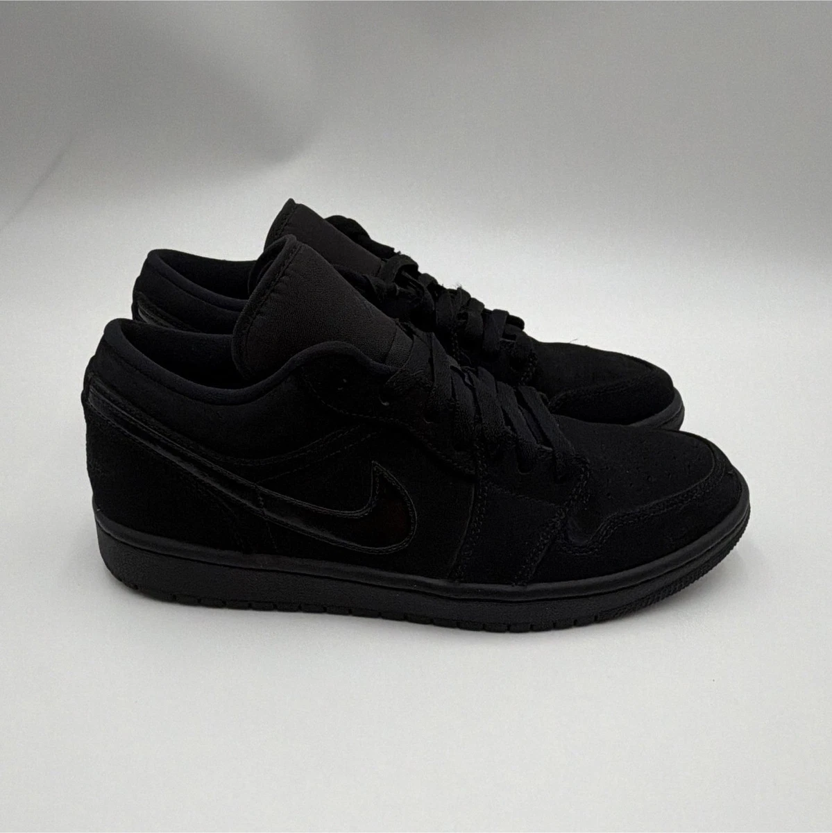Jordan 1 Low Triple Black for Sale | Authenticity Guaranteed | eBay