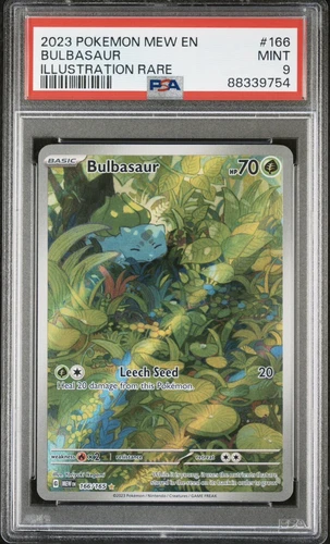 Pokemon 151 Bulbasaur Special Art PSA 9 166/165