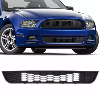For Ford Mustang 2013-2014 Front Lower Bumper Grille Honeycomb Style Grill