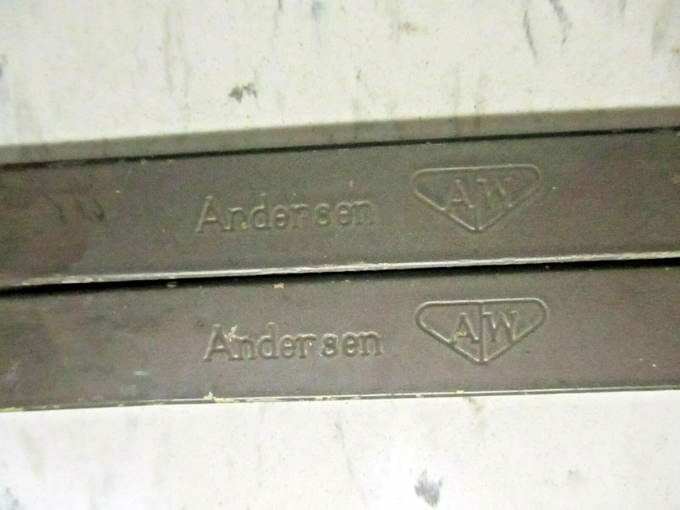 Juego de brazos de operador de ventana de toldo Andersen: 2 de acero, 16" en centros, estilo vintage Foto 4 de 4