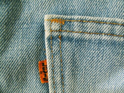 HOT VINTAGE USA 70er Herren LEVI'S @ 646 BOOTCUT BUTTON 8 Jeans 34x34 (Fit 32x34) - Bild 11 von 14