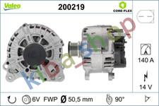 ALTERNATOR 14V 140A FITS VW AMAROK CALIFORNIA T5 CAMPER CALIFORNIA T6 CAMPER