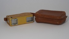 MINOLTA 16 MINI SUBMINIATURE SPY CAMERA 22mm ROKKOR Lens Japan Vintage