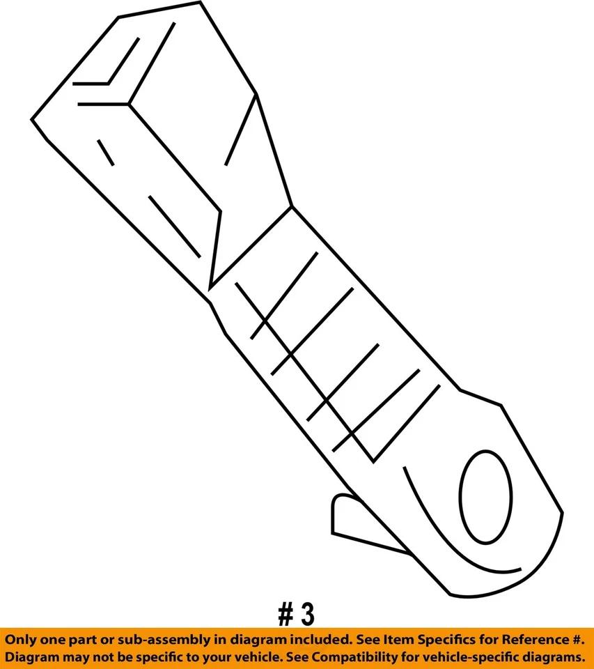 Used Front Left Seat Belt Front fits: 2005 Kia Spectra Sdn bucket seat driver bu - Imagem 4 de 4
