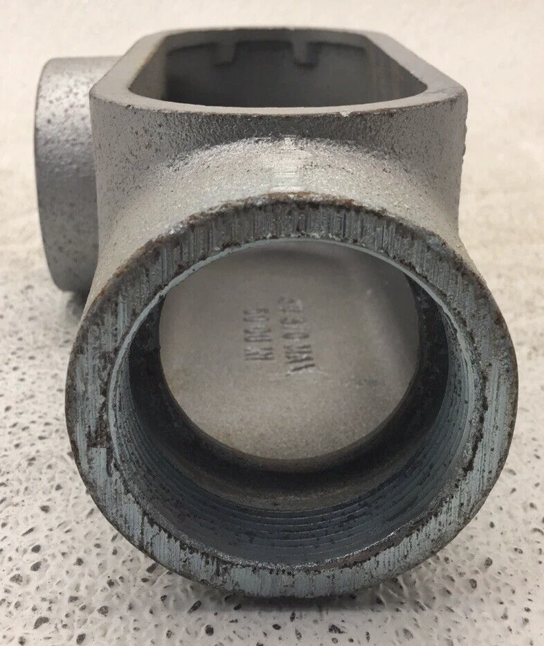 КОРПУС КОВКОГО ЖЕЛЕЗНОГО ТРУБОПРОВОДА LR67 O-Z/GEDNEY 2-ДЮЙМОВЫЕ СТУПИЦЫ ТИП LR ФОРМА 7 - Изображение 3 из 4