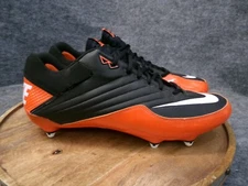 Nike Super Speed Low Detachable Football Cleat Size 14.5 Orange/Black 396238-018