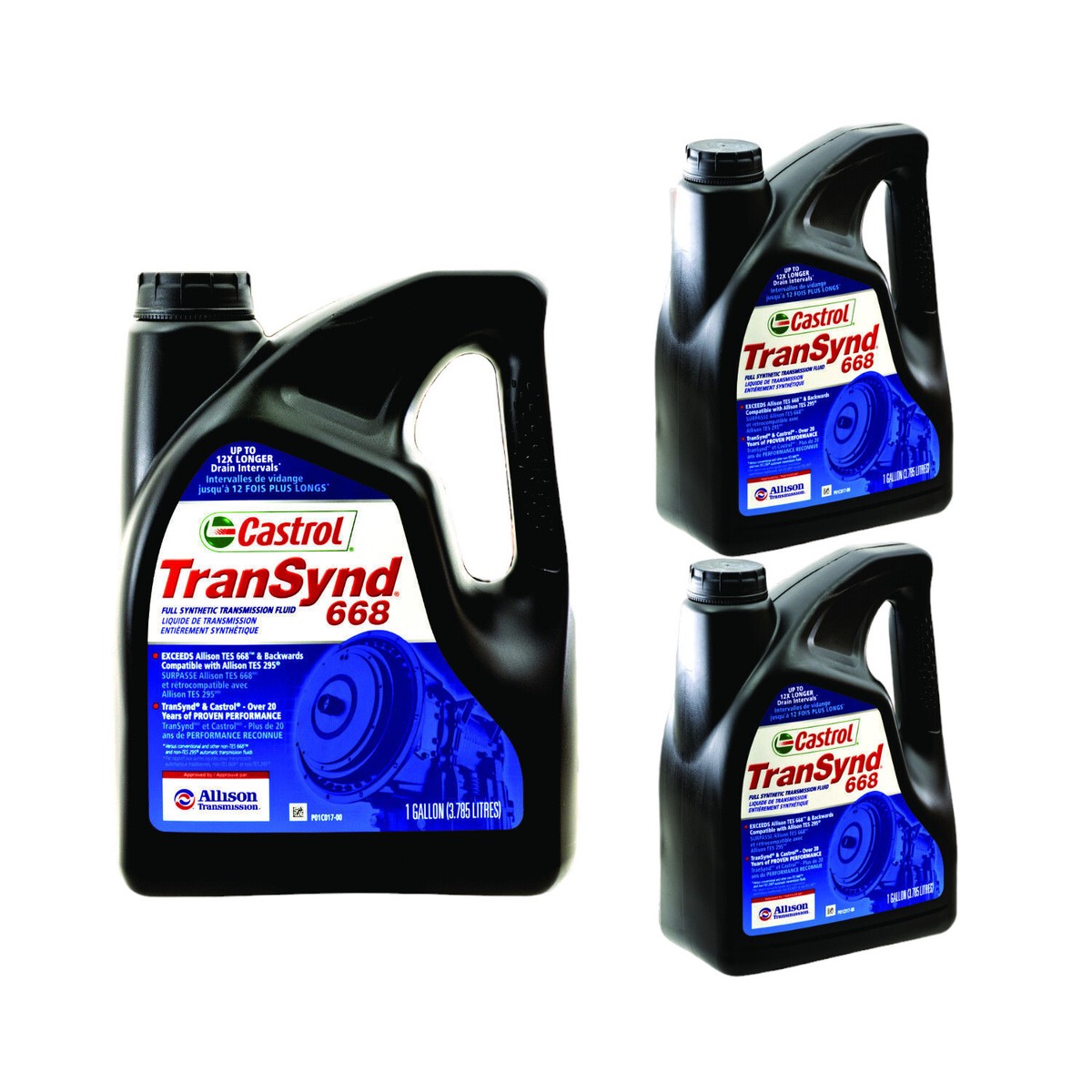Allison Transynd TES 668 Full Synthetic Transmission Fluid 3 GAL
