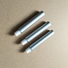 10pcs 5ml Brand New Aluminum Empty Toothpaste Tube w/ Needle Cap unsealed Sample