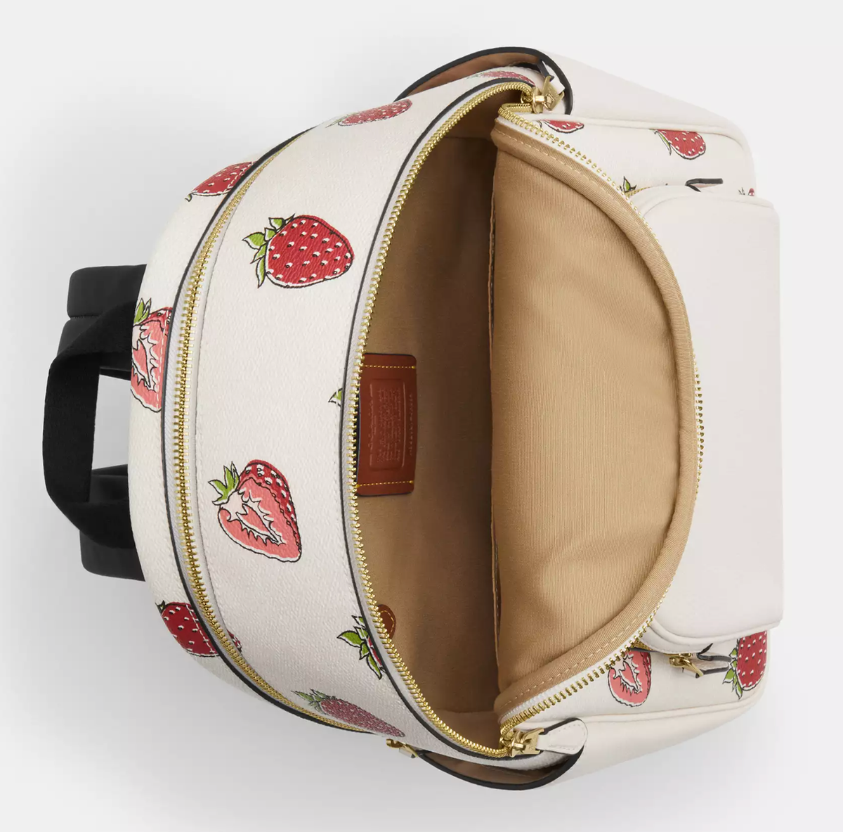 NWT Coach Court Backpack With Strawberry Print CAS94 | eBay display picture 3