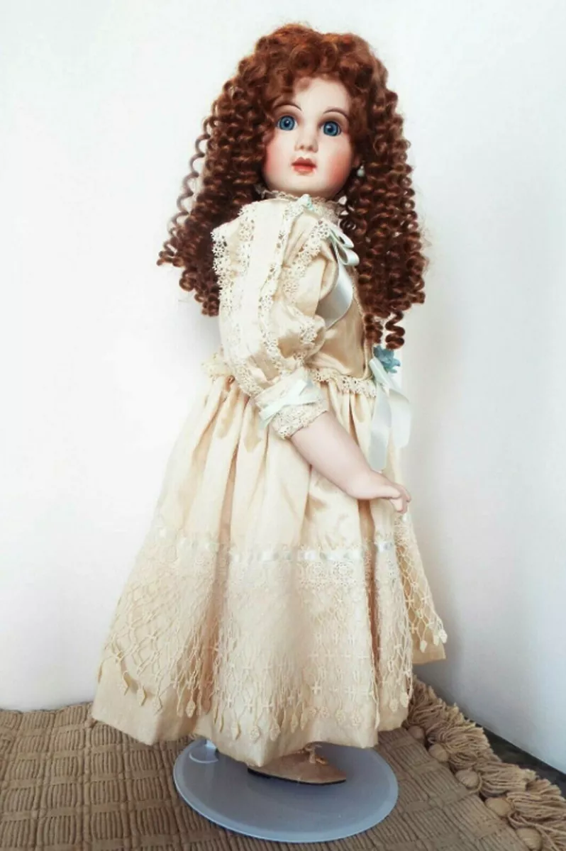 Jumeau Antique Doll Reproduction Bisque Doll