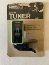 Eclipse guitar tuner clip on full color display quick accurate tuning 