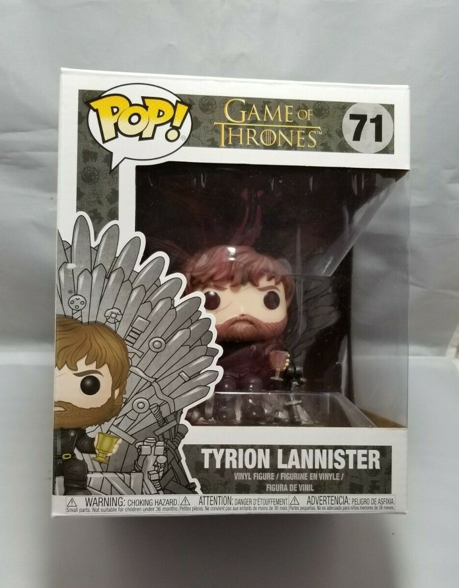 tyrion iron throne funko