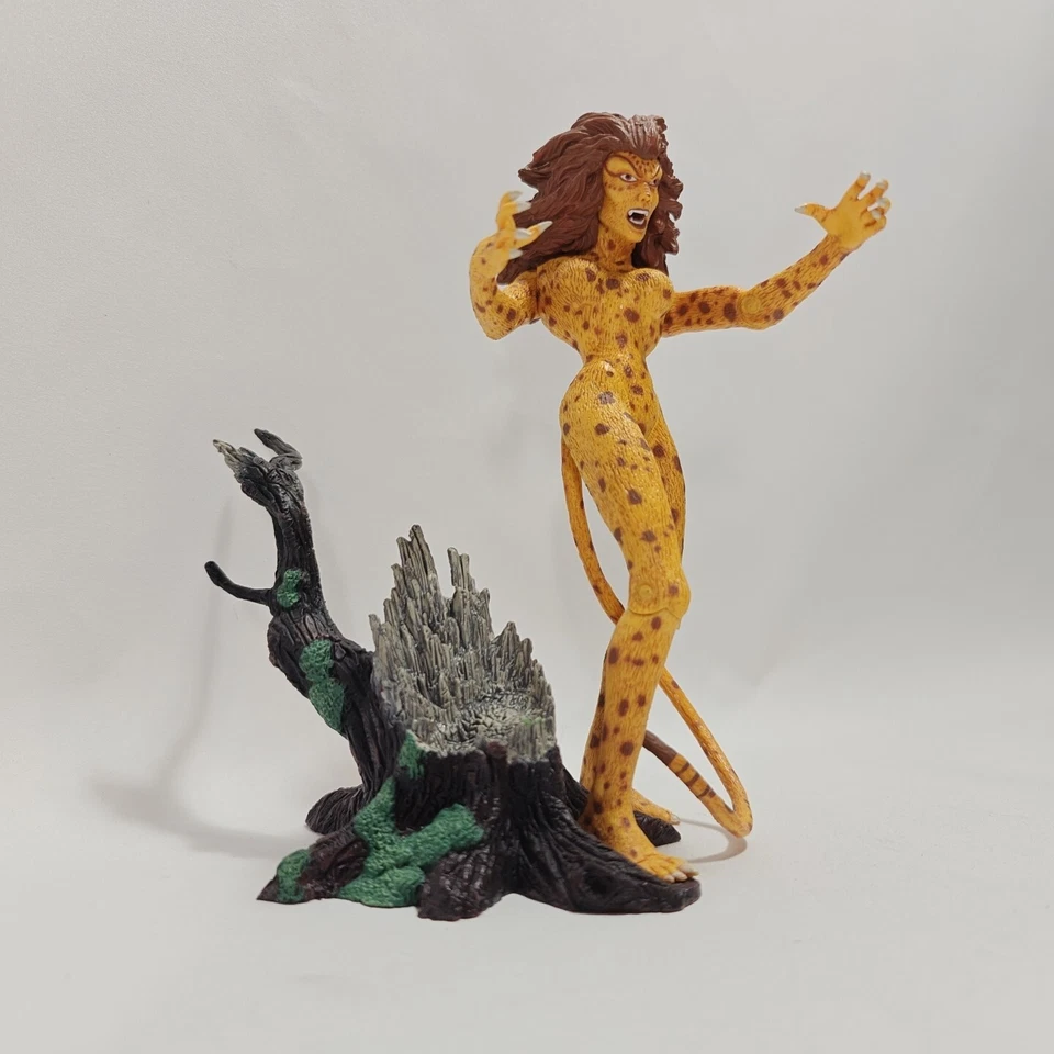 Figura de acción DC Direct Wonder Woman: Amazons and Adversaries CHEETAH con tocón Foto 3 de 4