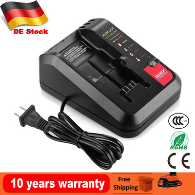 18 V 20 V Li-Ion Akku Ladegerät für Porter Cable Für BLACK+DECKER PCC692L LBXR20