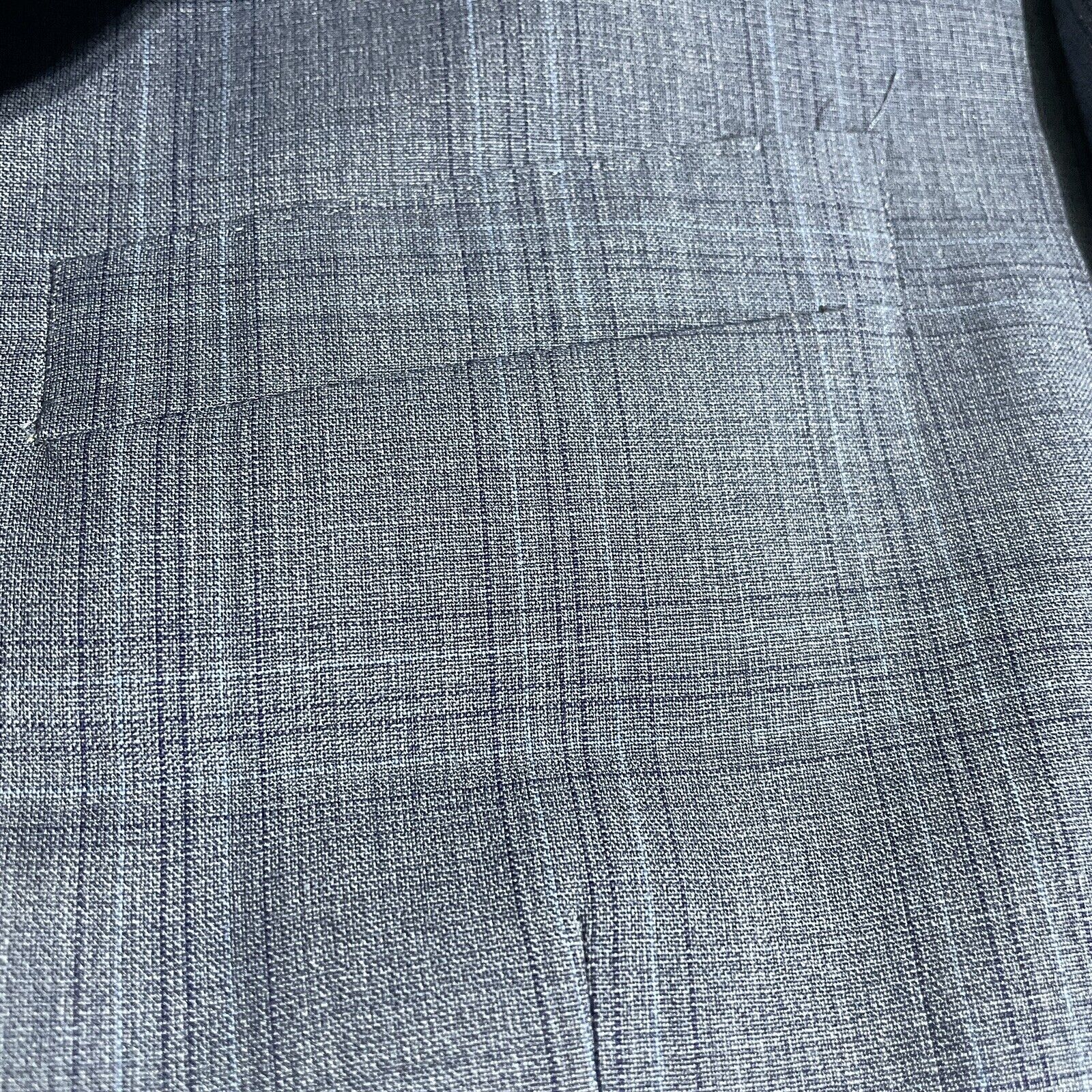 Max Davoli Baroni Wool Super 150s Suit Jacket Bla… - image 3