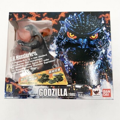 S.H.MonsterArts Burning Godzilla 1995 FIRST RELEASE Bandai Tamashii Nations Used