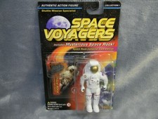 VINTAGE SHUTTLE MISSION SPECIALIST SPACE VOYAGERS AUTHENTIC ACTION FIGURE-MOC