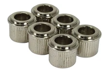 10mm Conversion Bushings for GOTOH MG (not MG-T) tuning machines Set of 6 Nickel