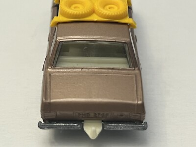 VTG LESNEY MATCHBOX NO. 25 FORD CORTINA W/RARE ROOF RACK