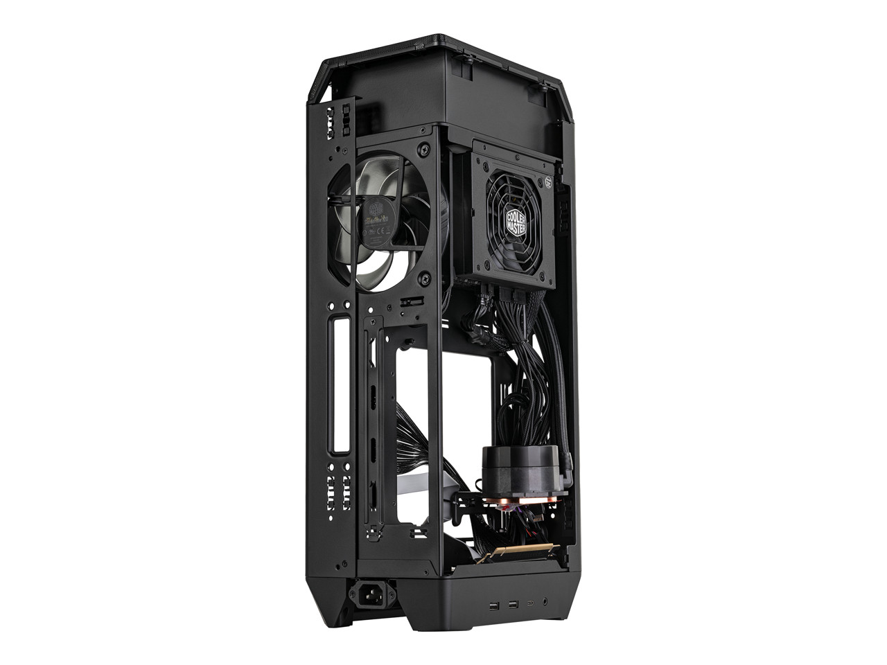 Cooler Master NCORE 100 MAX Bronze ITX SFF Tower Case Custom 120 мм моноблок 850 Вт SF