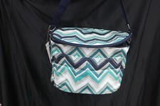 Thirty One Dotty Chevron FAMILY FUN THERMAL Brand New Cooler Tote Beverage NWT