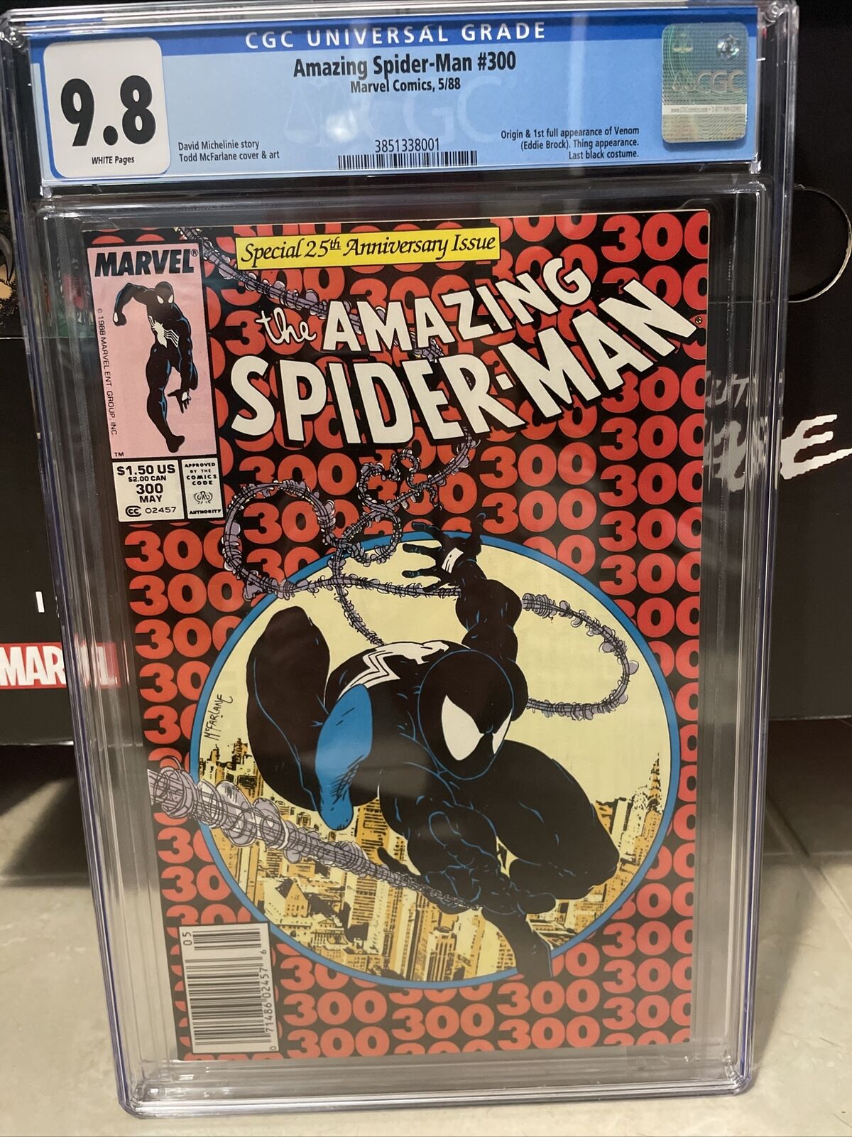 Spider-Man #300 9.8 Newsstand |